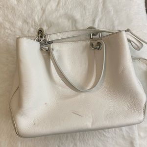 It has a some marks but it is like new.